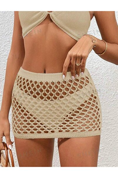 nathia outdoors Mini tricotaje ajurate Fustă damă 