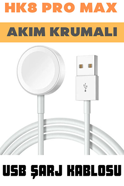 OBRAX Akılı Saat Şarj Kablosu Wireless Usb Şarj Kablosu