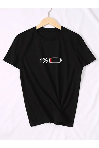 Deocept Charging Done Printed Γυναικείο Oversize Black Salas T-shirt Boyfriend