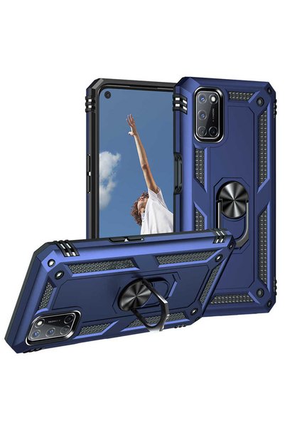 GRABONO Case for Oppo A92 Case Dual Layer Polycarbonate Protection and Magnet...