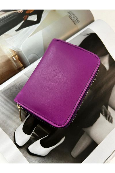 Rebys Mini Matte Faux Leather Wallet