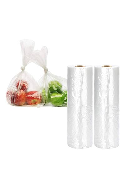 Elif mağazacılık Rolled bag medium size 200 pieces (2 packs)