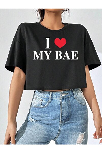 Deocept Crop My Bae Printed