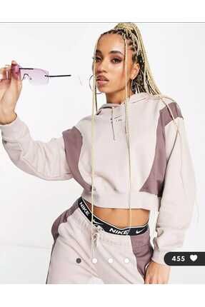 Nike Nike Ns Air Os Mod Kad n Krem Crop Hoodie Sweatshirt DV8048 292 Fiyat Yorumlar Trendyol
