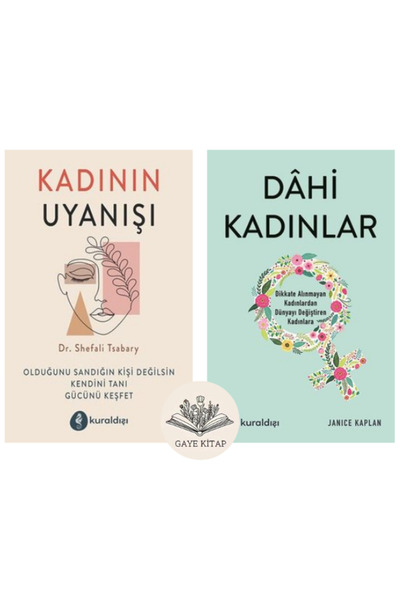 Kuraldışı Yayınları Kadının Uyanışı ve Dahi Kadınlar 2 Kitap Set