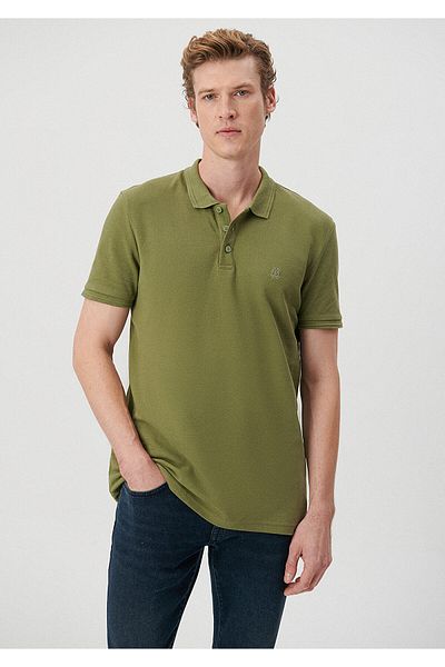 Mavi T-Shirt Khaki Polo Slim Fit / Στενό κόψιμο 064946-28524