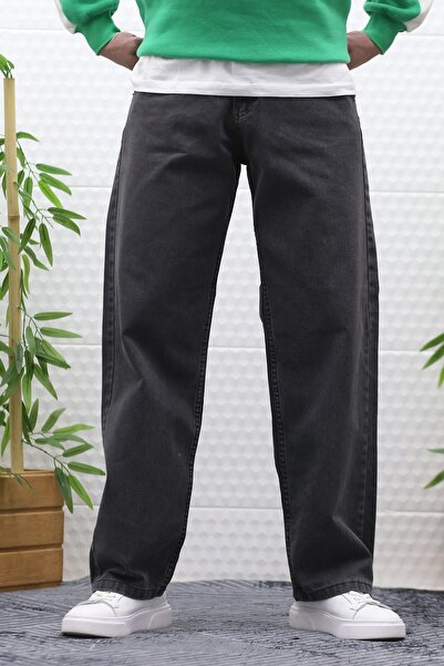 WAFRA Men's Baggy Wide Cut Jeans