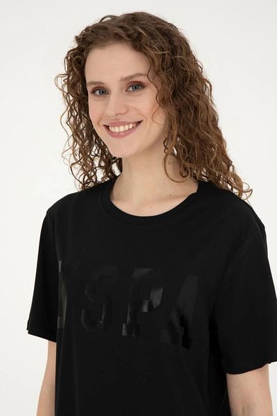 U.S. Polo Assn. Tricou de bază cu gât crew pentru femei G082SZ011.0001804524TEKSPOR