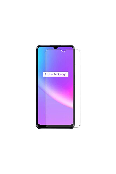 TechnoZone Realme C25 ve C25s Uyumlu Kırılmaz Ekran Koruyucu Temperli Cam