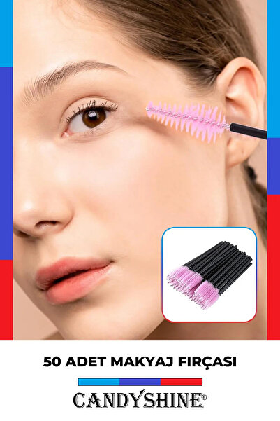 SETBEAUTY فرشاة مشط لتجعيد رموش الحواجب 50 قطعة