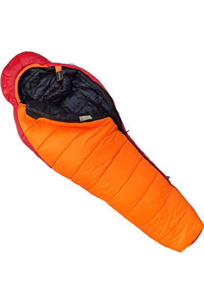 Bushlove حقيبة نوم نانجا -32 درجة خفيفة باللون البرتقالي والأحمر