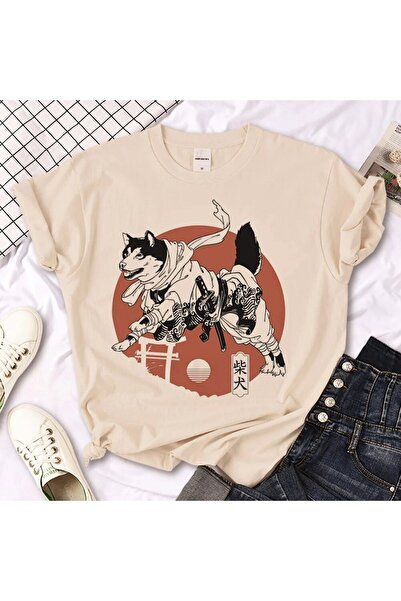GALASHOP تي شيرت شيبا إينو بيج للجنسين Mod73