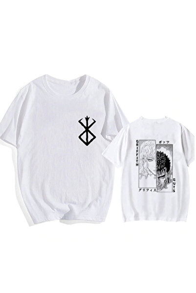 GALASHOP تي شيرت مطبوع عليه عيون Berserk Guts اليابانية موديل 17