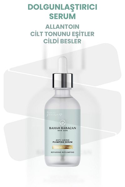 Bahar Babacan Skin Tone Inequality Removal Moisturizing Effective Skin Plumping Serum 30ml
