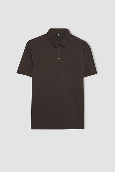 DeFacto Slim Fit Polo tričko s krátkým rukávem C4136ax24sm