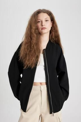 Defacto Oversize Fit Bomber Ceket C4544AX24SP Fiyat Yorumlar Trendyol