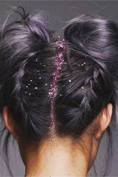Serashine Fuşya Göz Simi, Yüz Ve Vücut Parıltısı, Party Glitter Makyaj Simi 5 ml