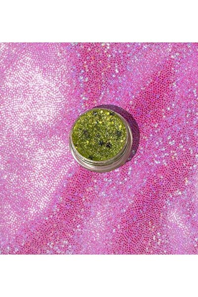 Serashine Glitter Jel Far Simli Lila Yeşil Yansımalı