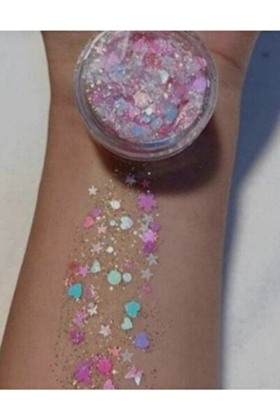 Serashine مصباح أمامي جل لامع - تصميم قلب عاكس للضوء على شكل فراشة