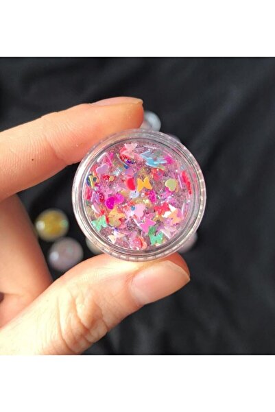 Serashine Glitter Jel Far Simli Jel Far Kelebekli-kalpli