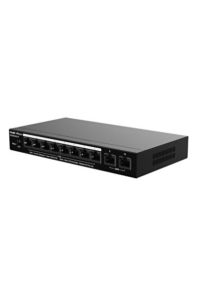 OEM RUIJIE REYEE RG-ES210GC-LP 8GB PORT POE + 2xRJ45 GB UPLINK 70W LAN Cloud