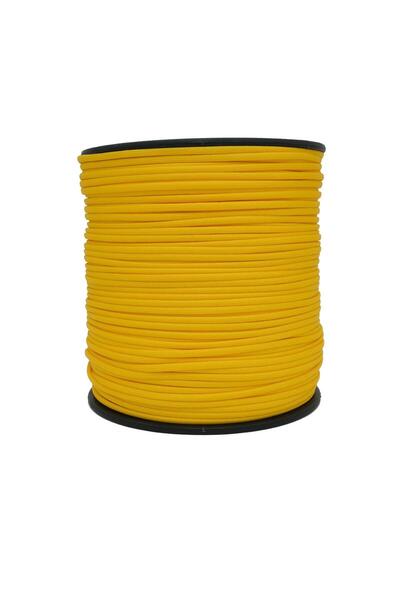 PARACORD İp 4 mm Sarı Renk No:91 10 Metre