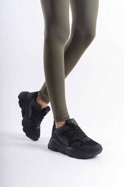 Moda Değirmeni Pantofi de damă negru-negru BG1172-101-0008