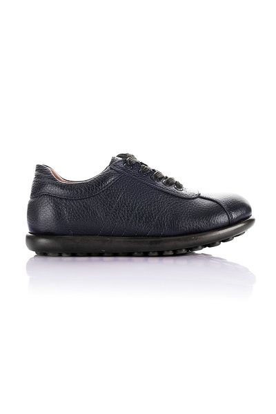 Getcho Lovisa Women's Genuine Leather Black Casual Shoes