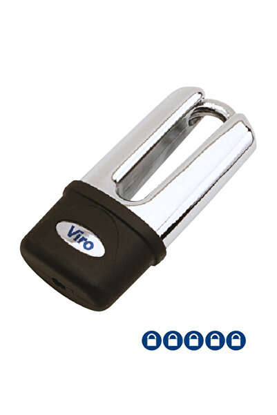 ŞDL VİRO BLINDATOmotosiklet ve scooterlar ekstra sertleştirilmiş, 3 anahtarlı, 11mm disk kilidi.Uyumlu