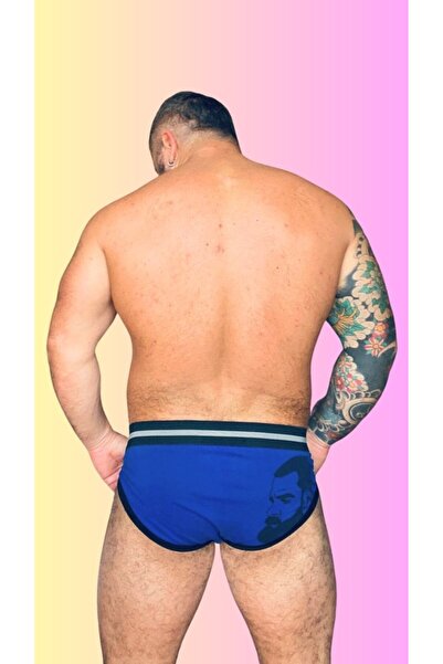 turcobear Erkek  Man Baskılı Slip