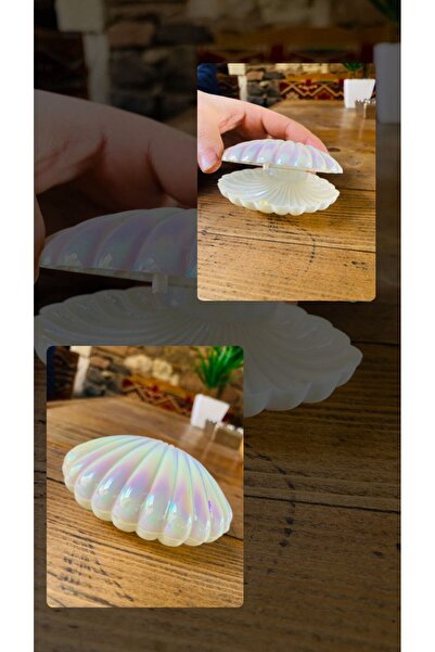 Aker Hediyelik Takı Kutusu - İstiridye Tasarım - Adet 15