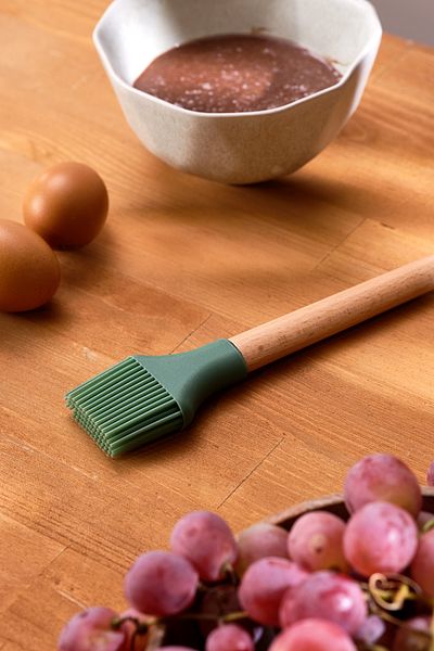 Emsan Natural Egg Brush Green