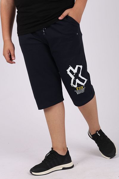Çiggo Kids Pantaloni scurți de buzunar cu imprimeu Win X pentru băiat/Capris