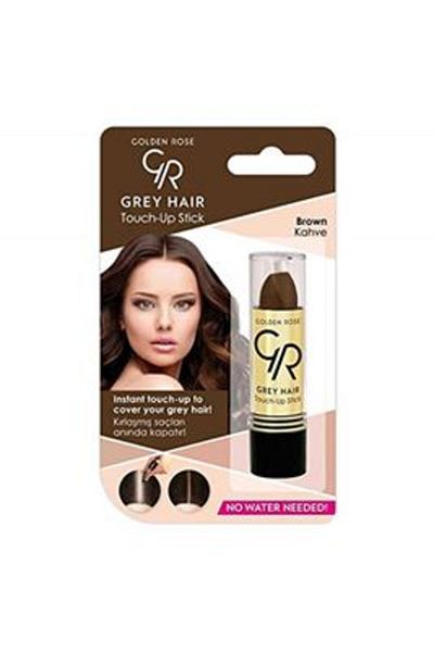 Golden Rose Gray and Brown Hair - No:05