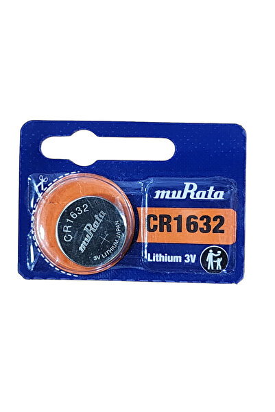 AYFA YAY 1 Adet Cr-1632 Murata Cihaz Araç Kumandası Ve Saat Pili 1 Adet