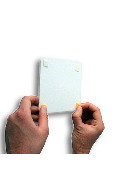 PASS لوحات ورموز باب من مادة PVC مع دش 12X12
