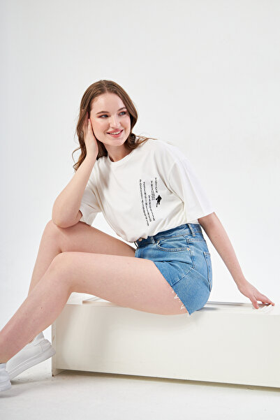 Kutaf Μπλουζάκι Unisex με στάμπα στην πλάτη