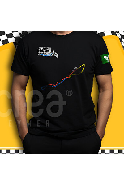 Crea Eymer Wear Saudijska Arabija JEDDAH GP Dizajn Štampano okrugla kragna 10...