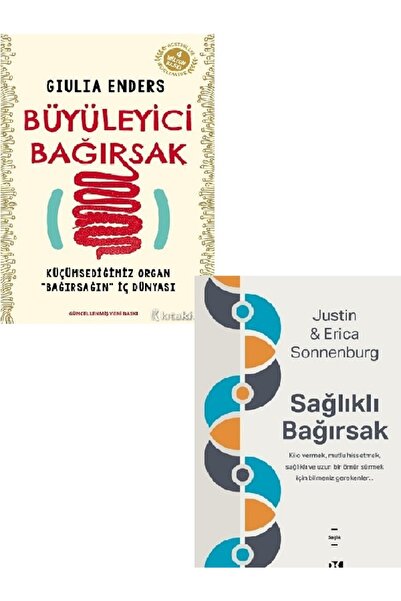 Kronik Kitap Büyüleyici Bağırsak - Sağlıklı Bağırsak - Justin Sonnenburg - Gi...