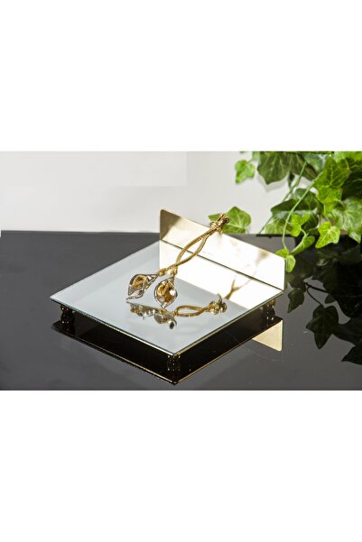 BULUTHOMEAKSESUAR GALA KARE PEÇETELİK GÜMÜŞ ÇİÇEK