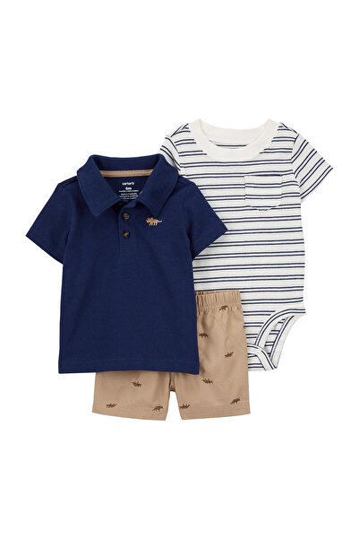 Carter's Erkek Bebek Alt Üst Set 1q475010 Karışık Renkli