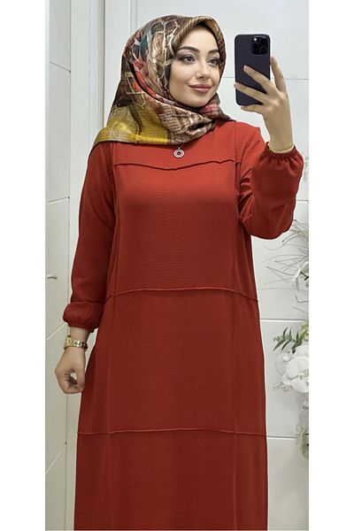 Ebrarengiz Moda Γυναικείο φόρεμα Laçin Ayrobin