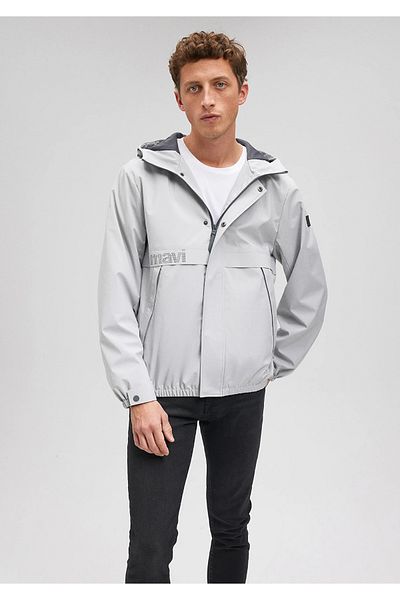 Mavi Hooded Gray Jacket Regular Fit / Regular Cut0110145-70075