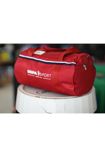 U.S. Polo Assn. Large Size Unisex Multi-Compartment Sports Fitness Travel Bag Navy Blue 50*25*25 cm dimensions