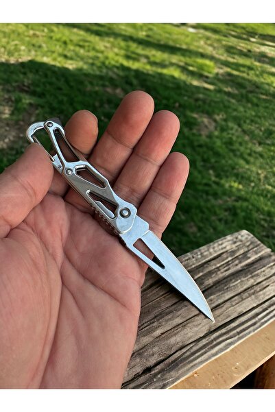 erkan sinan Mini Gümüş Anahtarlık Tipi Çelik Çakı