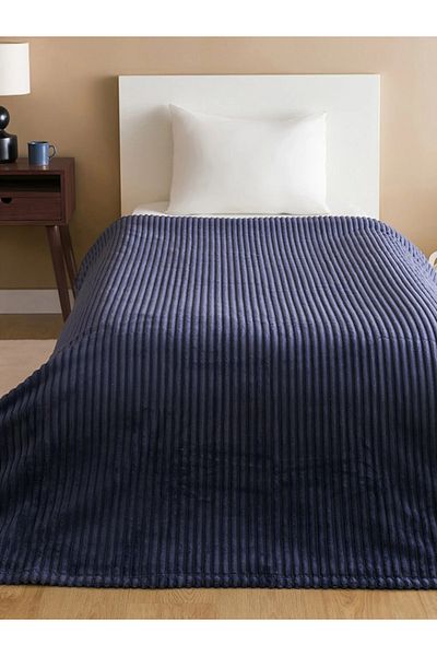 LC Waikiki LCW HOME Pătură Unică Wellsoft Albastru Mat 150x200 Cm