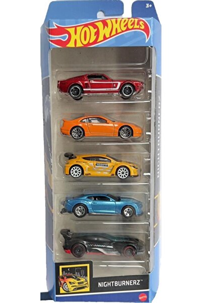 HOT WHEELS 5 Li Car Nightburnerz Htv43