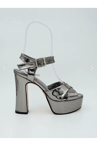 E&L Company 13cm Platinum Mirror Leather - Platform, Running Guarantee, Non-Slip Bottom, Very Lightweight Does Not Fatigue You