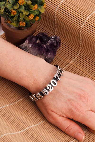 AlpCollection 928 520 777 Number - Muvamiçeler, Money Magnet Numbered Bracelet