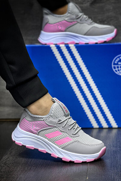 BOUIS Dečije ledeno roze patike sa dva remena, vezivanje, Ortopedsko Elastičn...